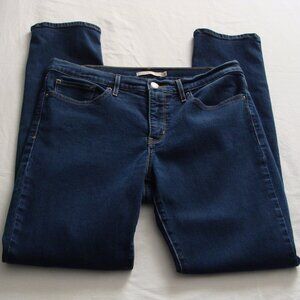 LEVI's 312 Dark Wash "SHAPING SLIM" Jeans Sz 31 (30.5 Inseam)